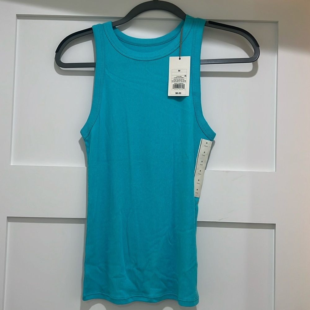 Ribbed tank top